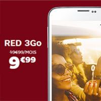 RED Fibre : jusqu’à 10€ de réduction sur votre forfait mobile