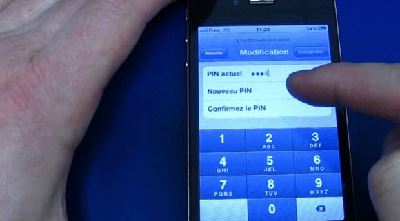 Le code PIN dévoilé par les capteurs du smartphone ?