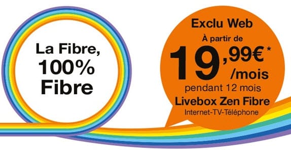 Promo Orange : les offres livebox ADSL ou Fibre à partir de 19.99 euros