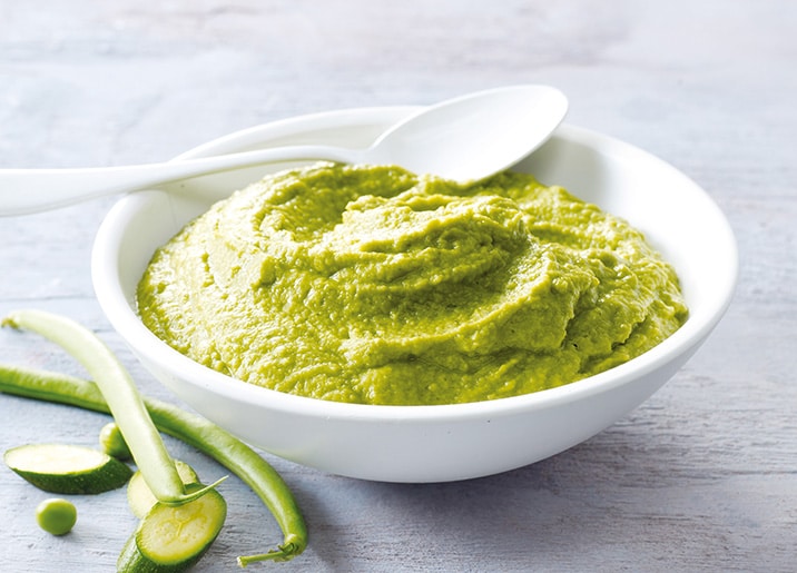 Purée verte babycook