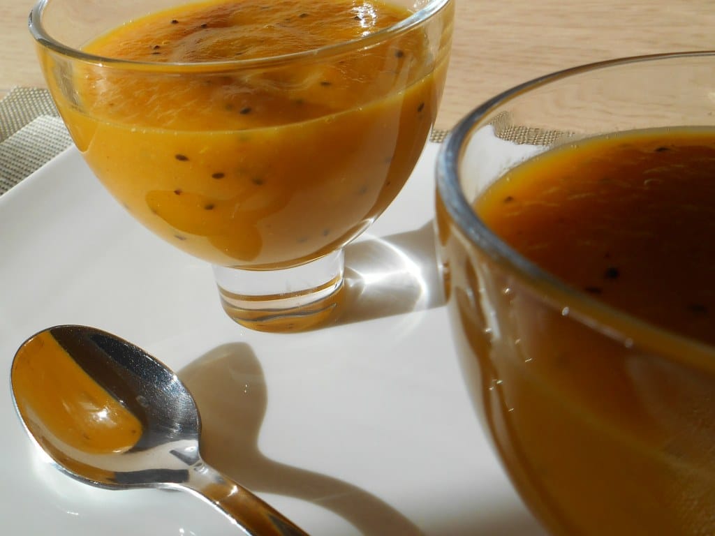 Compote de kiwis, abricots et oranges babycook