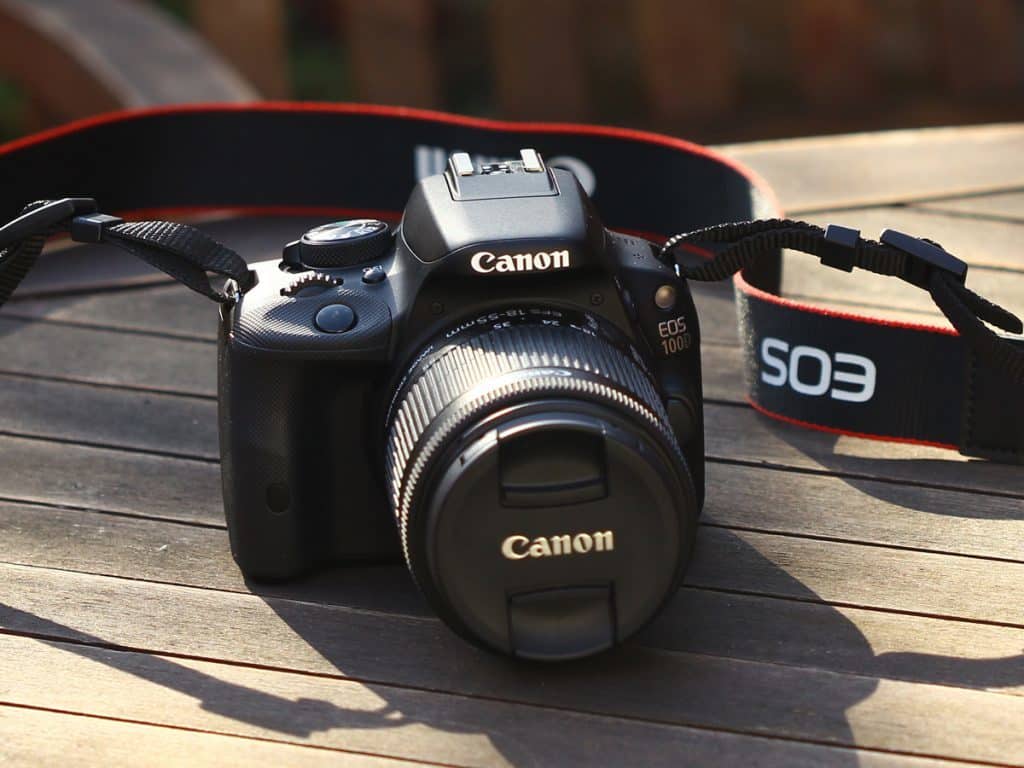 L'appareil photo reflex Canon