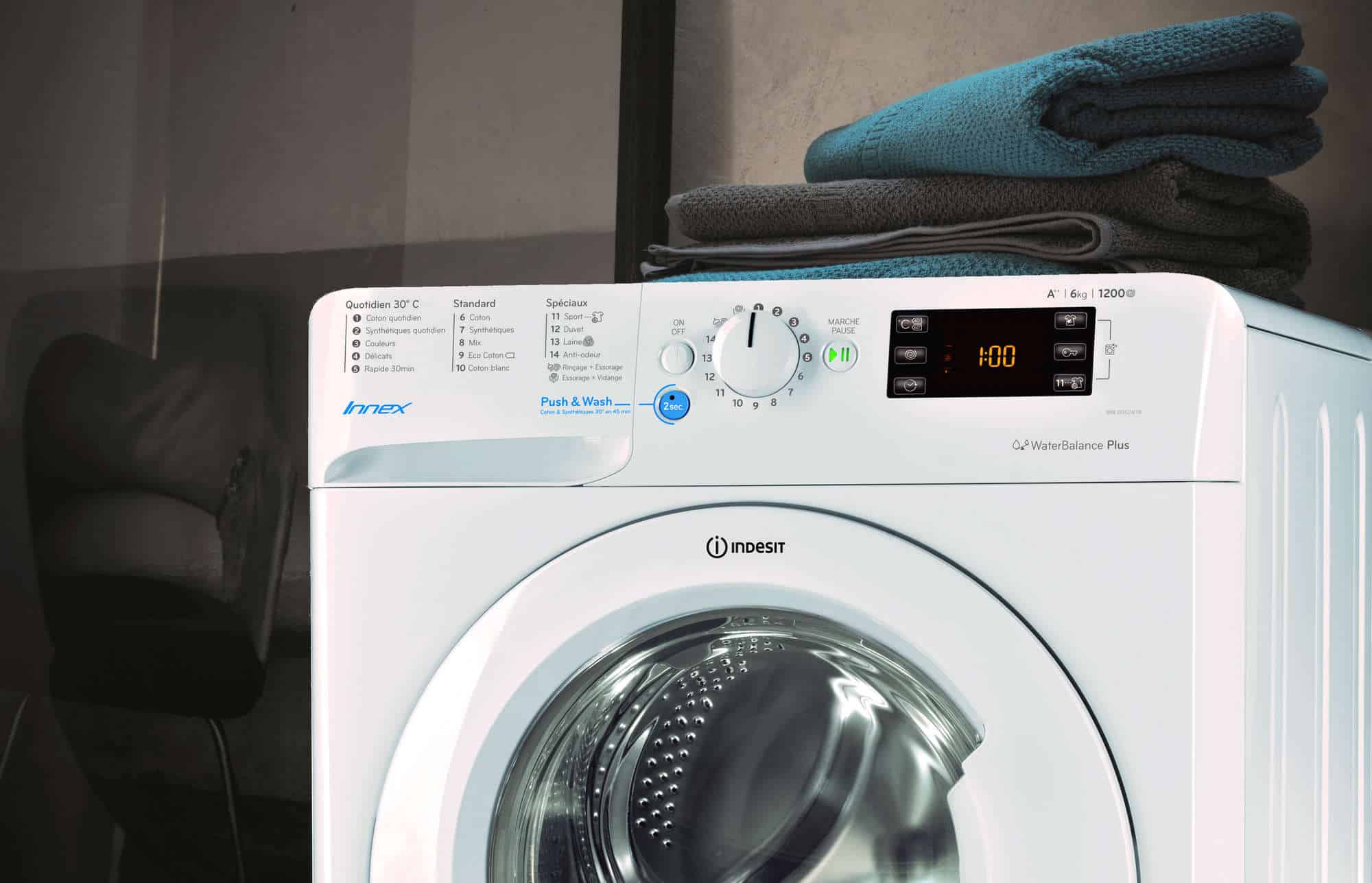 Lavelinge Indesit avantages, inconvénients, avis et prix