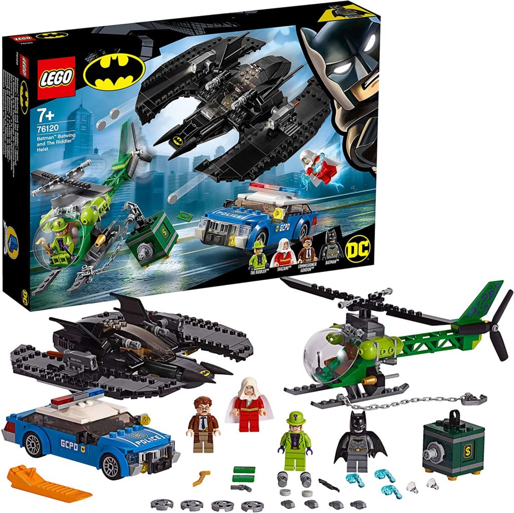 LEGO Le Batwing et le cambriolage de l'Homme-Mystère 76120